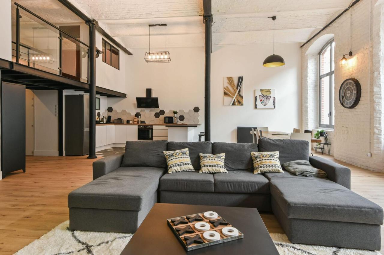 Loft De L'Usine - Welkeys Daire Tourcoing Dış mekan fotoğraf